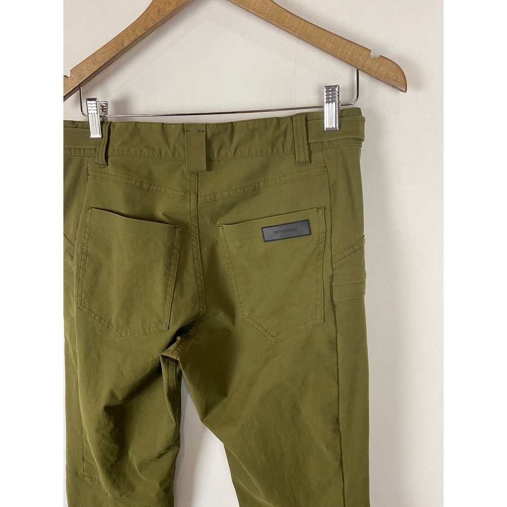 Ten Thousand Tactical Utility Pants Mens 31x30 Olive Green Training Tapered Fit - Picture 5 of 8